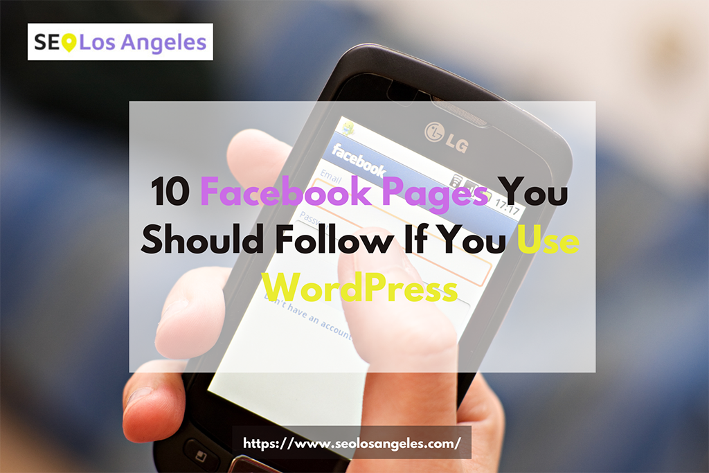 facebook pages to follow about WordPress