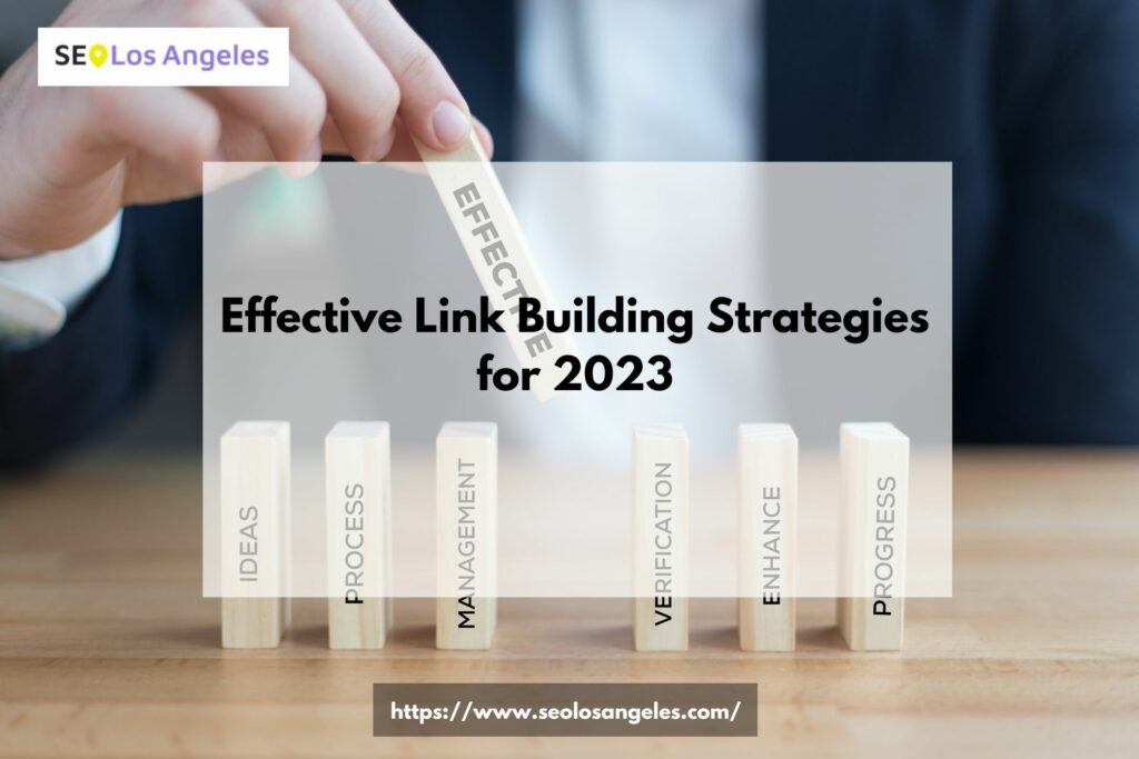 effective link building strategies